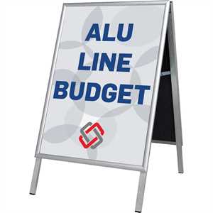 Alu-Line Budget sandwich skilt indendørs 70 X 100 cm