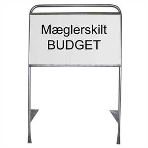 Estate Sign mæglerskilt Budget 65 X 101 cm