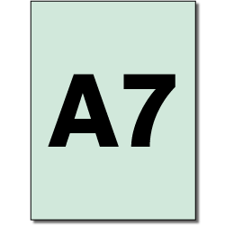 A7 format