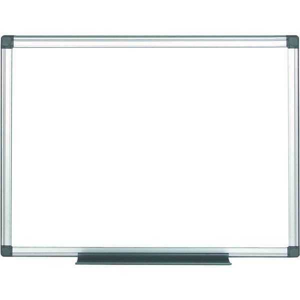Whiteboard budget - alu/sølv - 60 x 45 cm