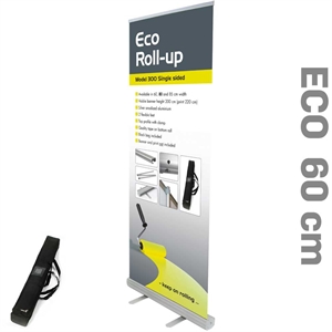 ECO ROLL-UP ENKELTSIDET - Alu - 60 x 220 cm