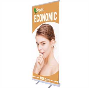 ECO Inkl banner og print - Alu - 80 x 210 cm
