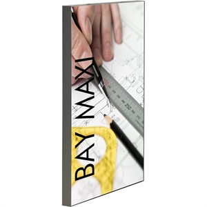 Maxi Ramme Bay - Alu - Enkeltsidet - 100 x 100 cm