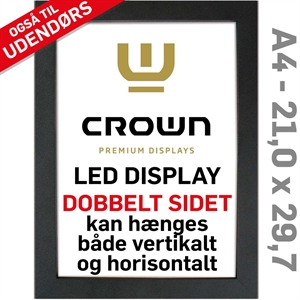 CROWN LED Out box - Dobbeltsidet