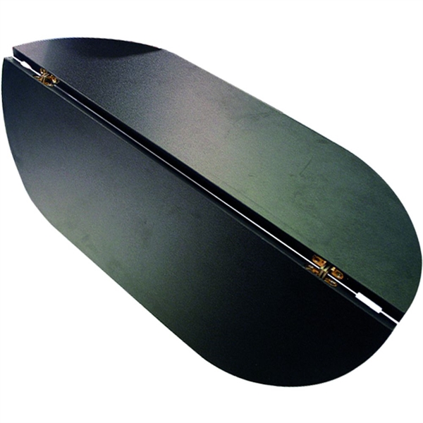 #2 - Sort bordplade til disk Sort - Bordplade til disk, 70 x 50 cm