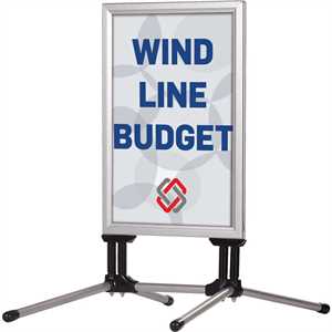 Wind-Line Budget alu gadeskilt A1 59,4 X 84,1cm